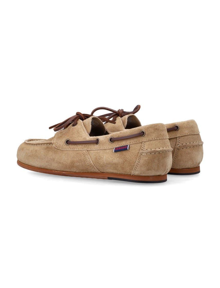 Sebago Owen Strobel Suede Handsewn Boat Shoes