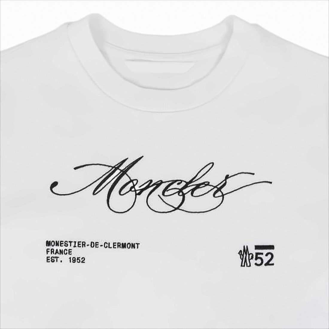 Moncler Moncler Script Logo Cotton T-Shirt