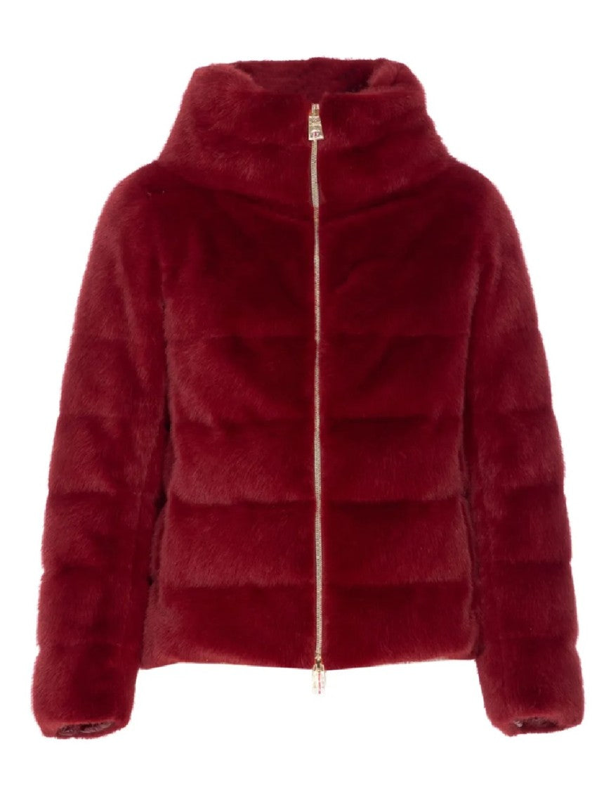 Herno Quilted Puffer Jacket With High Collar