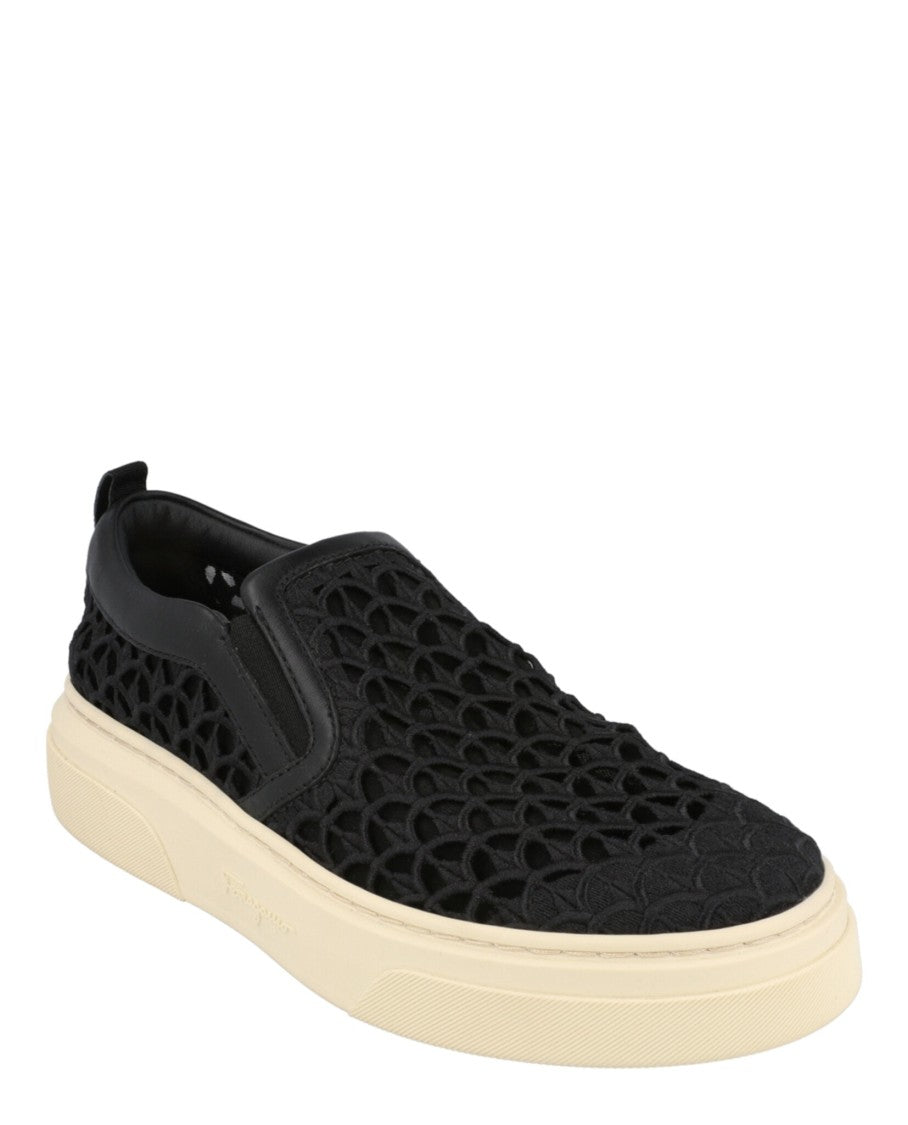 Ferragamo Cassina Slip-On Sneakers