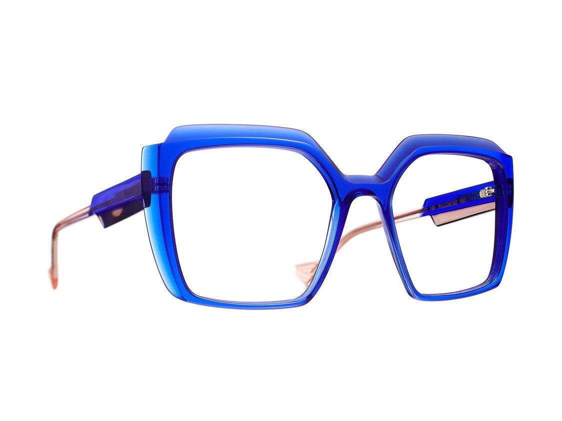 Caroline Abram Philomene Oversized Contrast Acetate Square Sunglasses