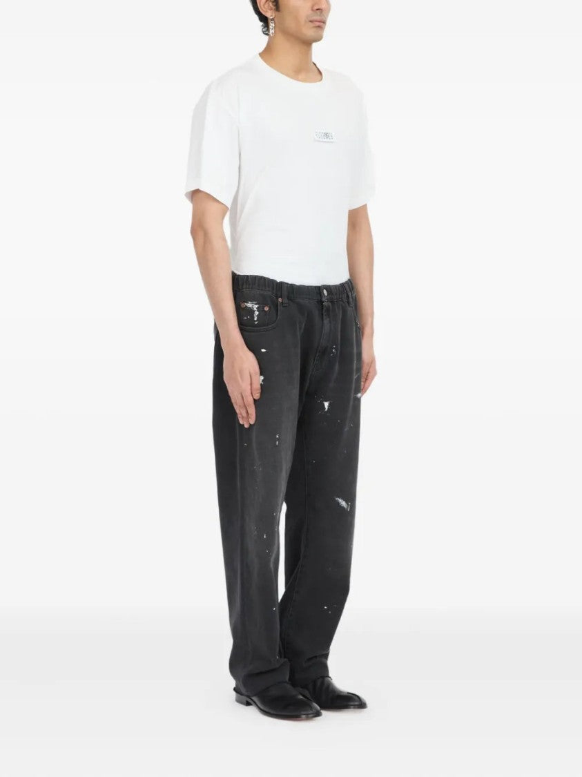 Mm6 By Maison Margiela Distressed Jeans