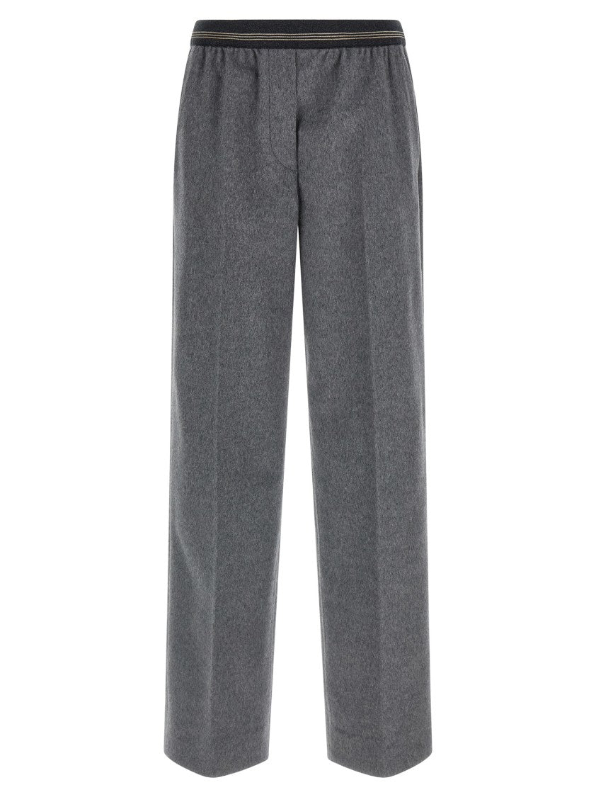 Miu Miu Velour Wool Pants