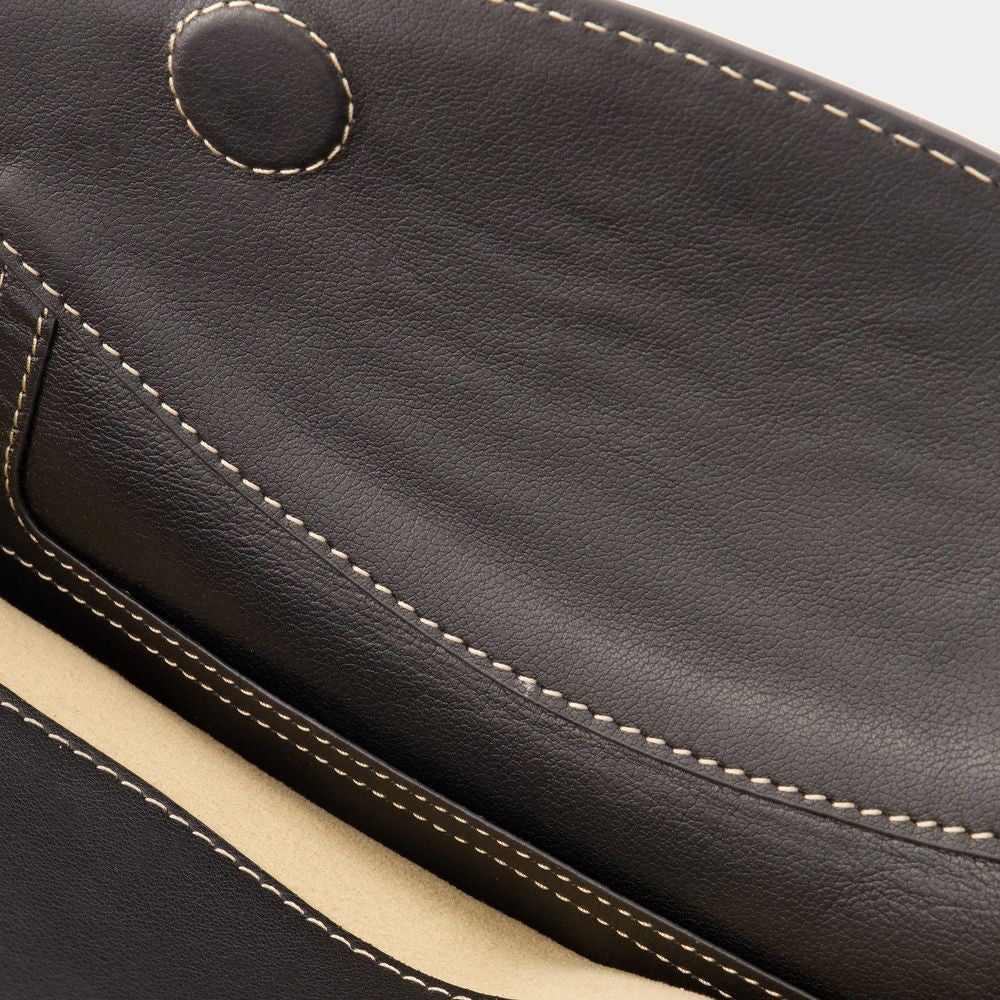 Vanessa Bruno Daily Mm Handbag - Leather - Black