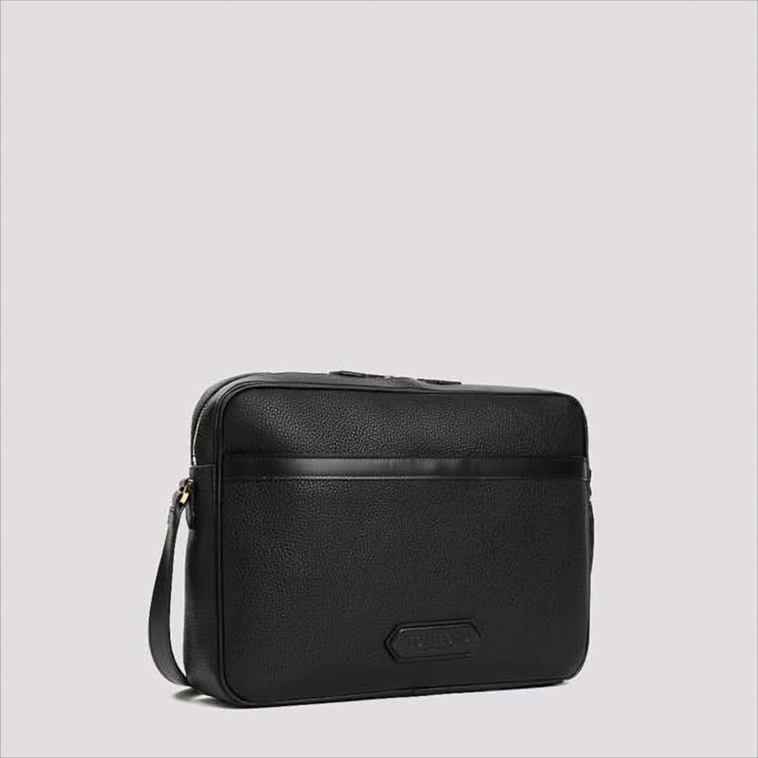 Tom Ford Textured Calf Leather Crossbody Bag With Gold-Tone Hardware