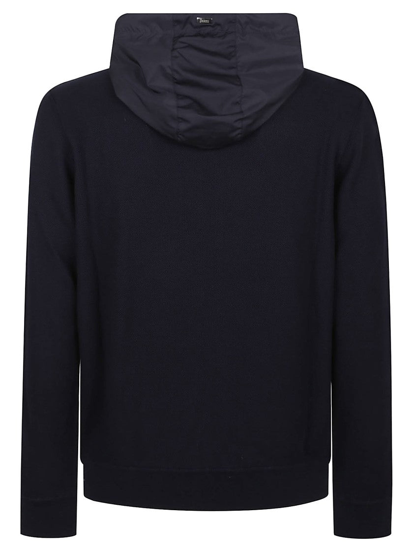 Herno Classic Cut Black Cotton Jacket