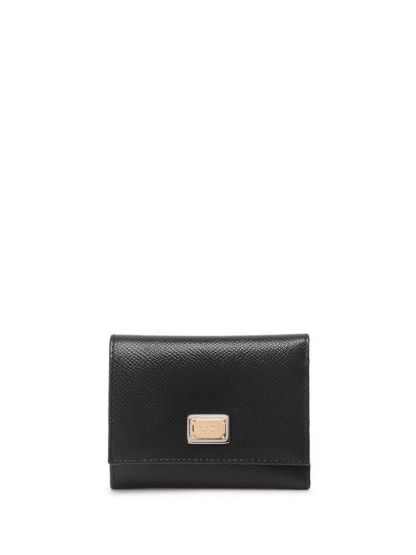 Dolce & Gabbana Dauphine Calfskin French-Flap Wallet