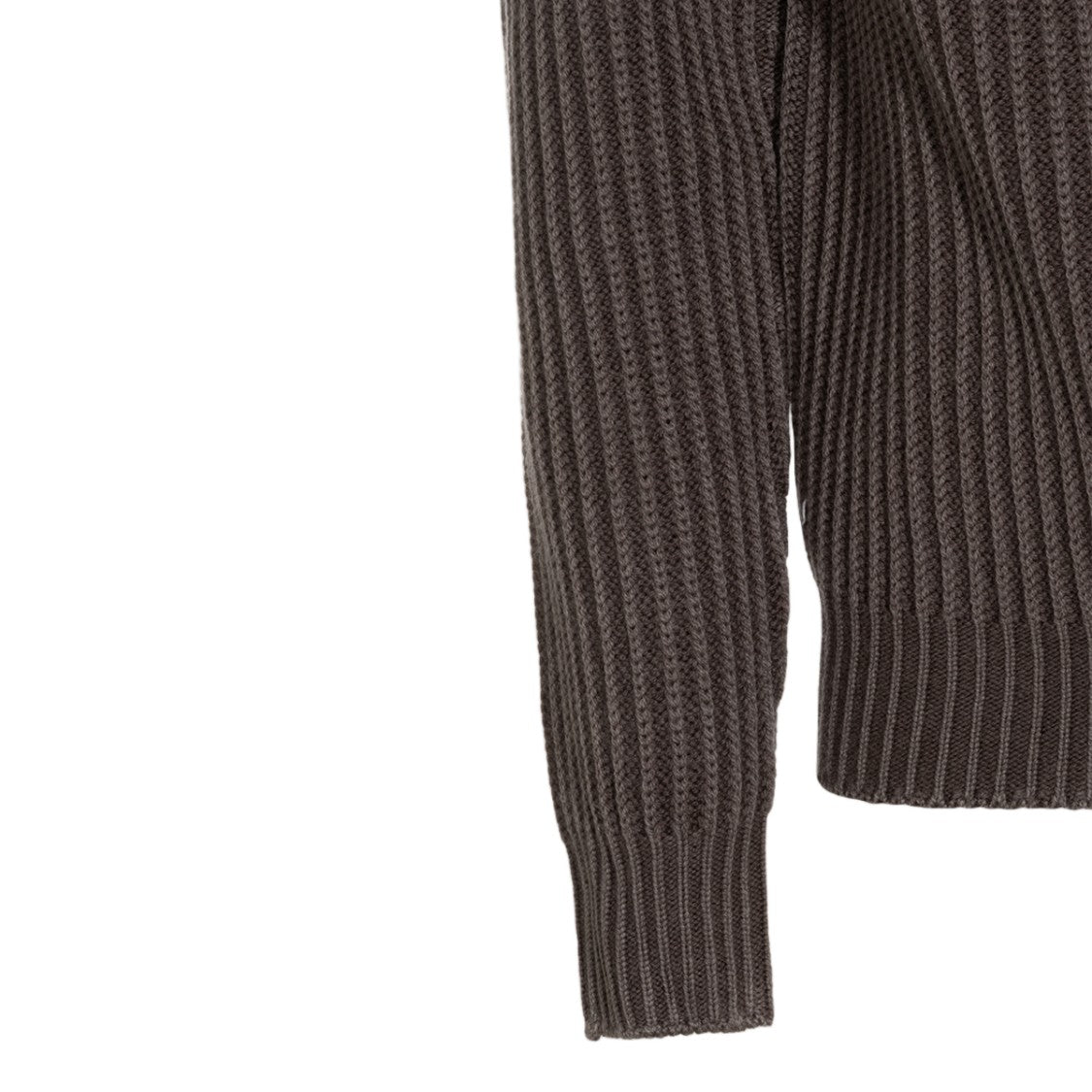 04651/A Trip In A Bag Relaxed Fit High Neck Sweater With Ribbed Knit Texture