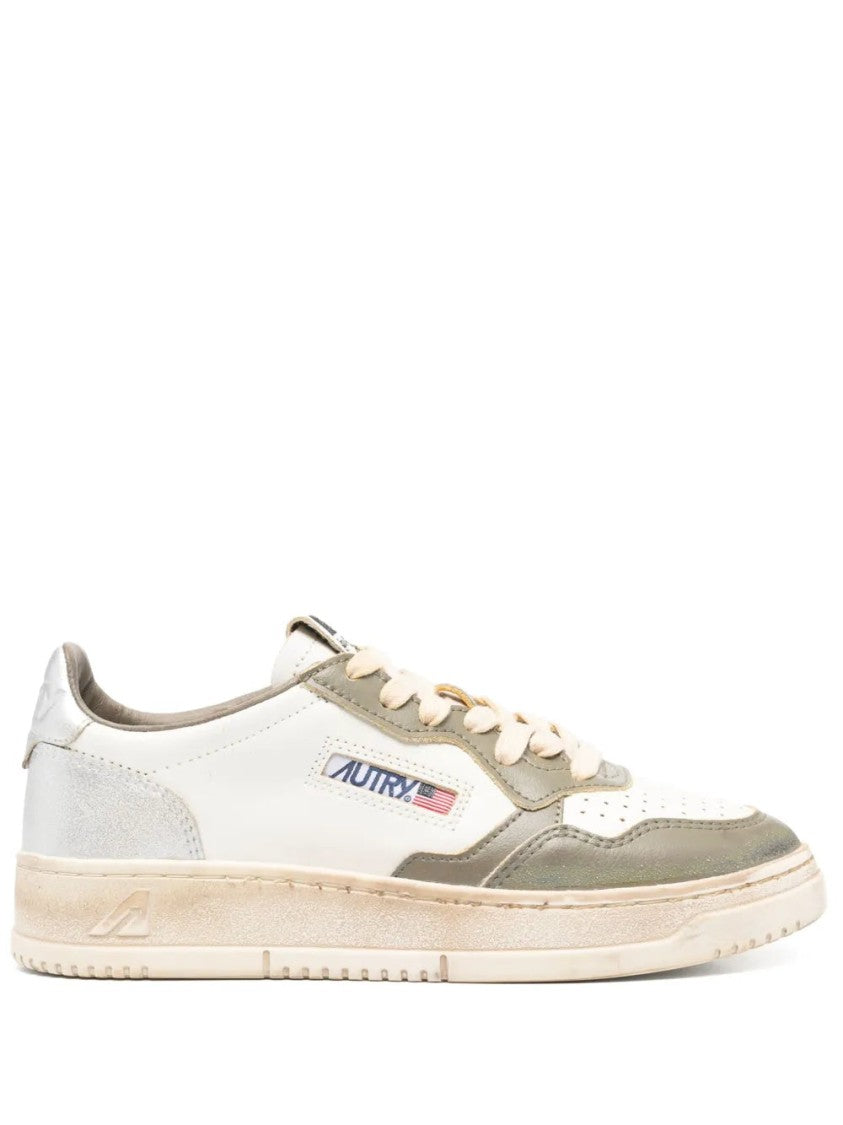 Autry Light Beige Super Vintage Sneakers