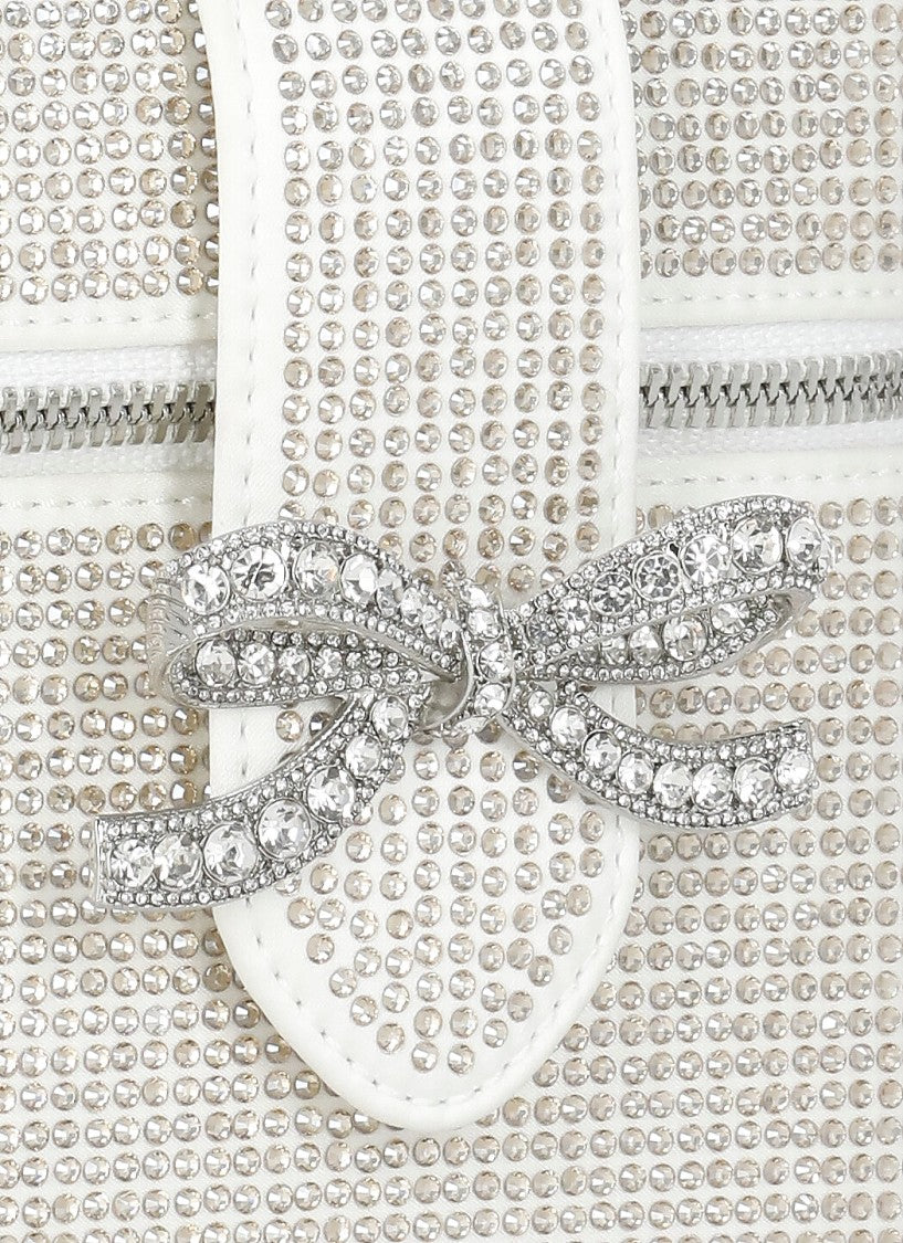 Self-Portrait Rhinestone Vanity Bag