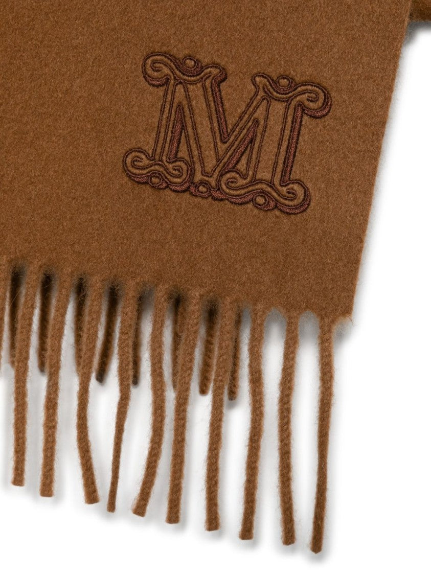 Max Mara Scarfs Leather Brown