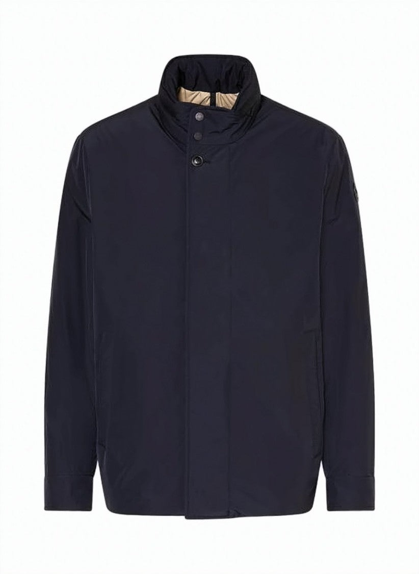 Moncler Short Padded Jacket With High Collar