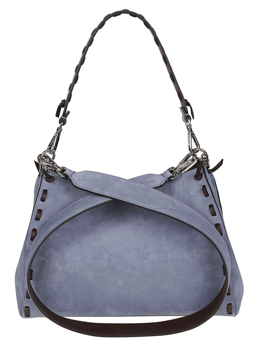 Etro Medium Vela Calf Leather Shoulder Bag