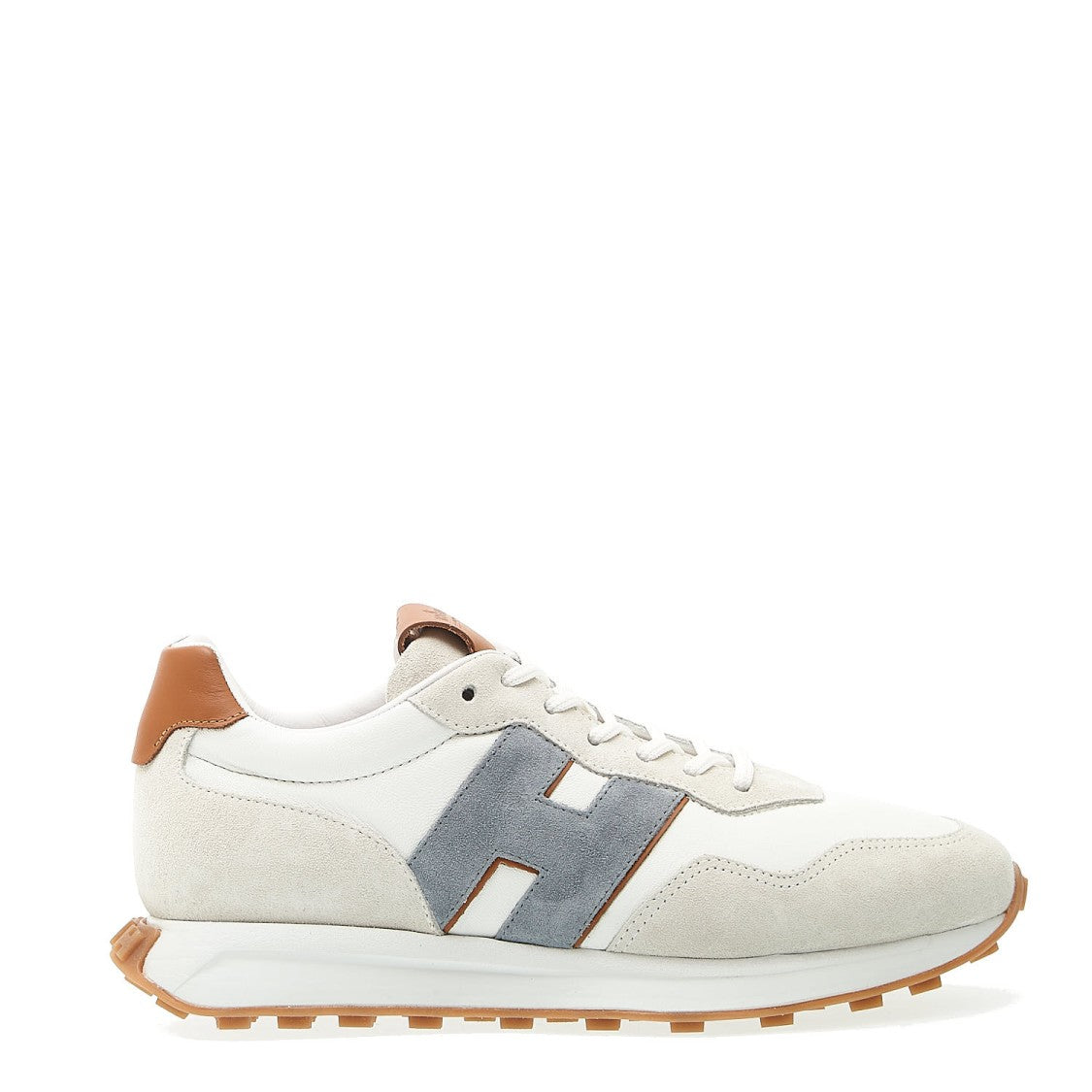 Hogan Running H601 White Leather H Light Blue