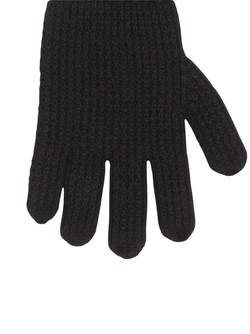 Dolce & Gabbana Guanti In Maglia Ribbed Knit Gloves