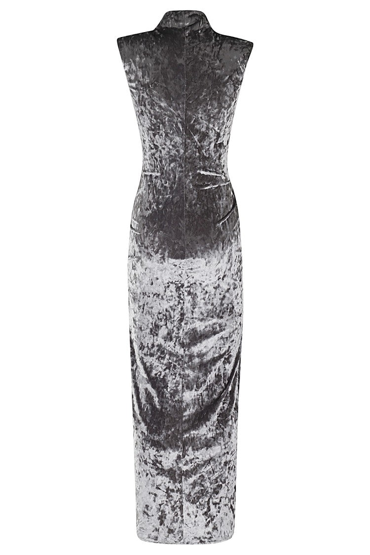 House Of Amen Velvet Chain Dress