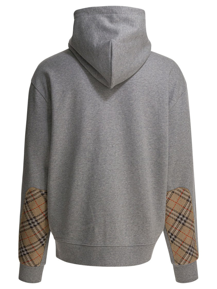 Burberry "Check" Zipper Sweatshirt