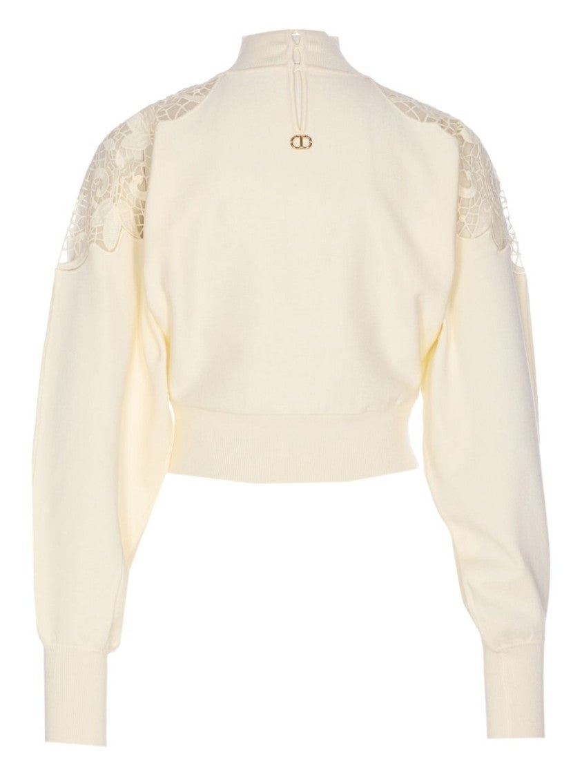 Twin-Set Knit Sweaters With Varied Textures And Designs