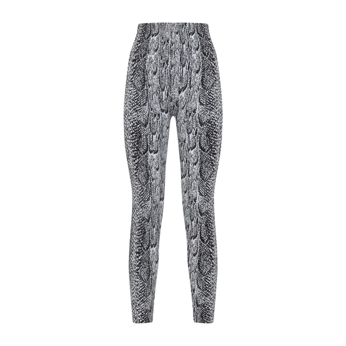 Wolford White Seamless Python Leggings