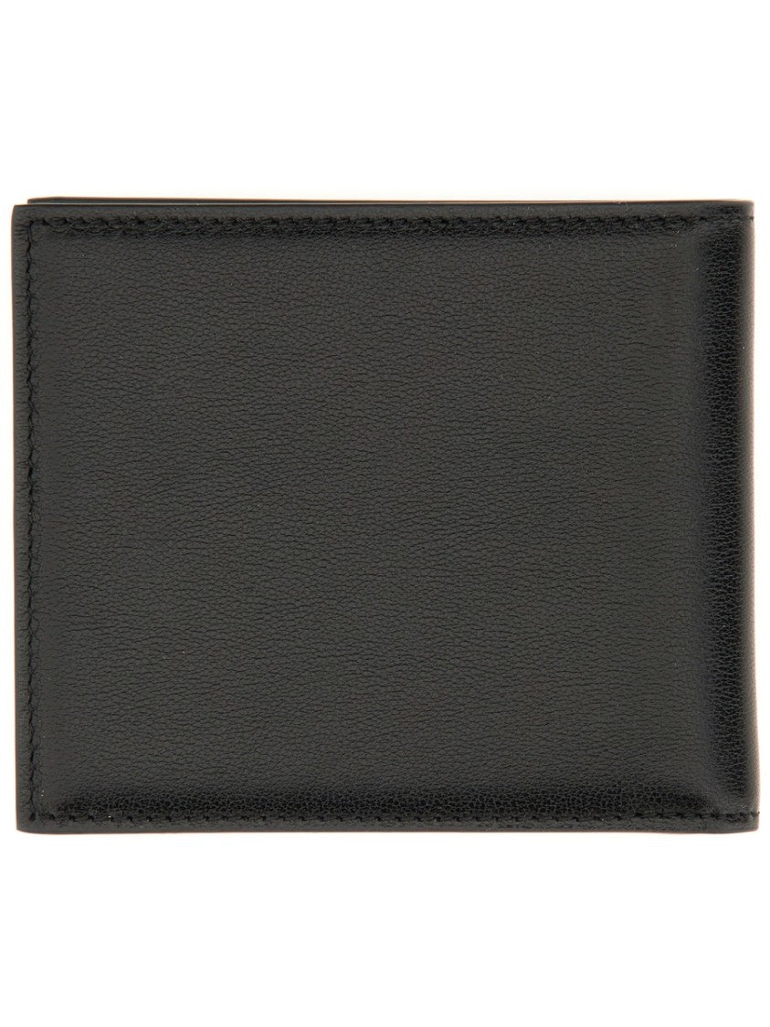 Dolce & Gabbana Calfskin Leather Bifold Wallet