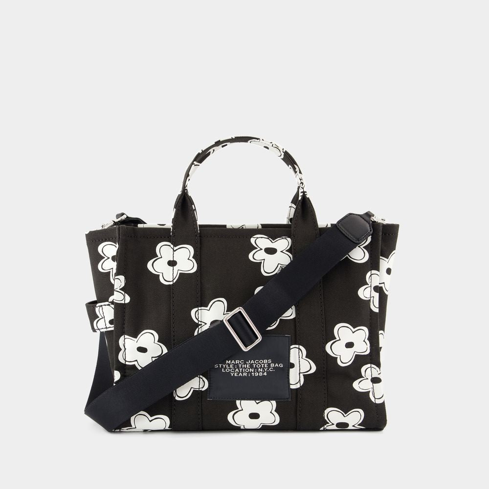 Marc Jacobs The Medium Tote - Cotton - Black/White