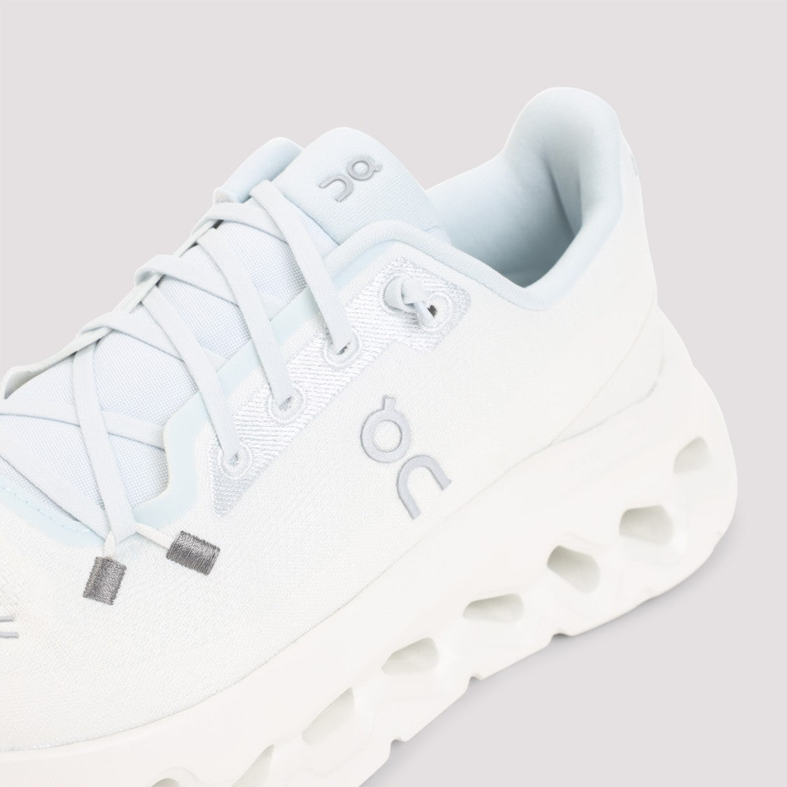 On Arctic White Textile Cloudtilt Sneakers
