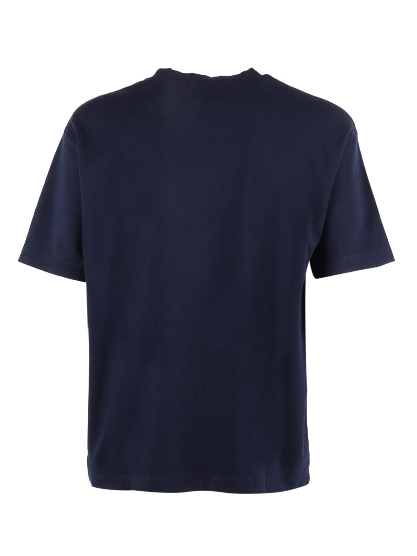 Drôle De Monsieur Navy Cocktail Graphic T-Shirt