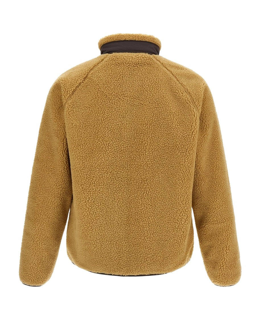 Carhartt Wip Heavy Fleece Jacket With Contrasting Nylon Details