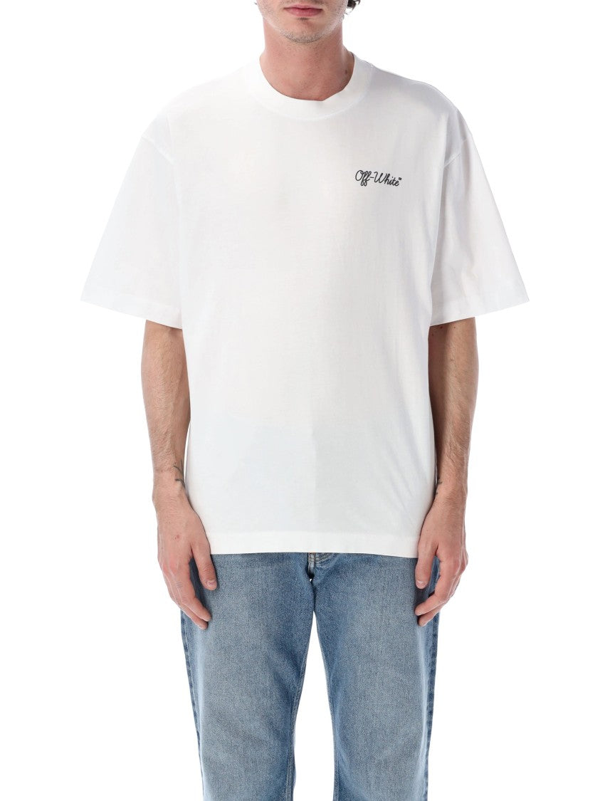 Off-White Script Skate Cotton T Shirt