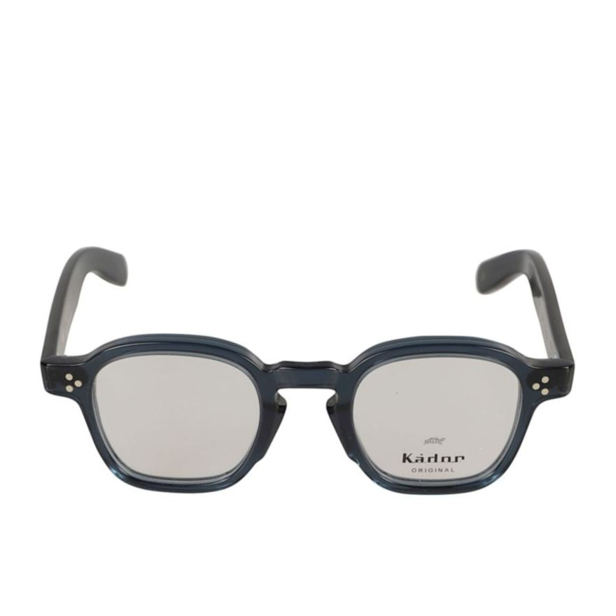 Kador Duka Bold Square-Frame Eyeglasses With Glossy Finish