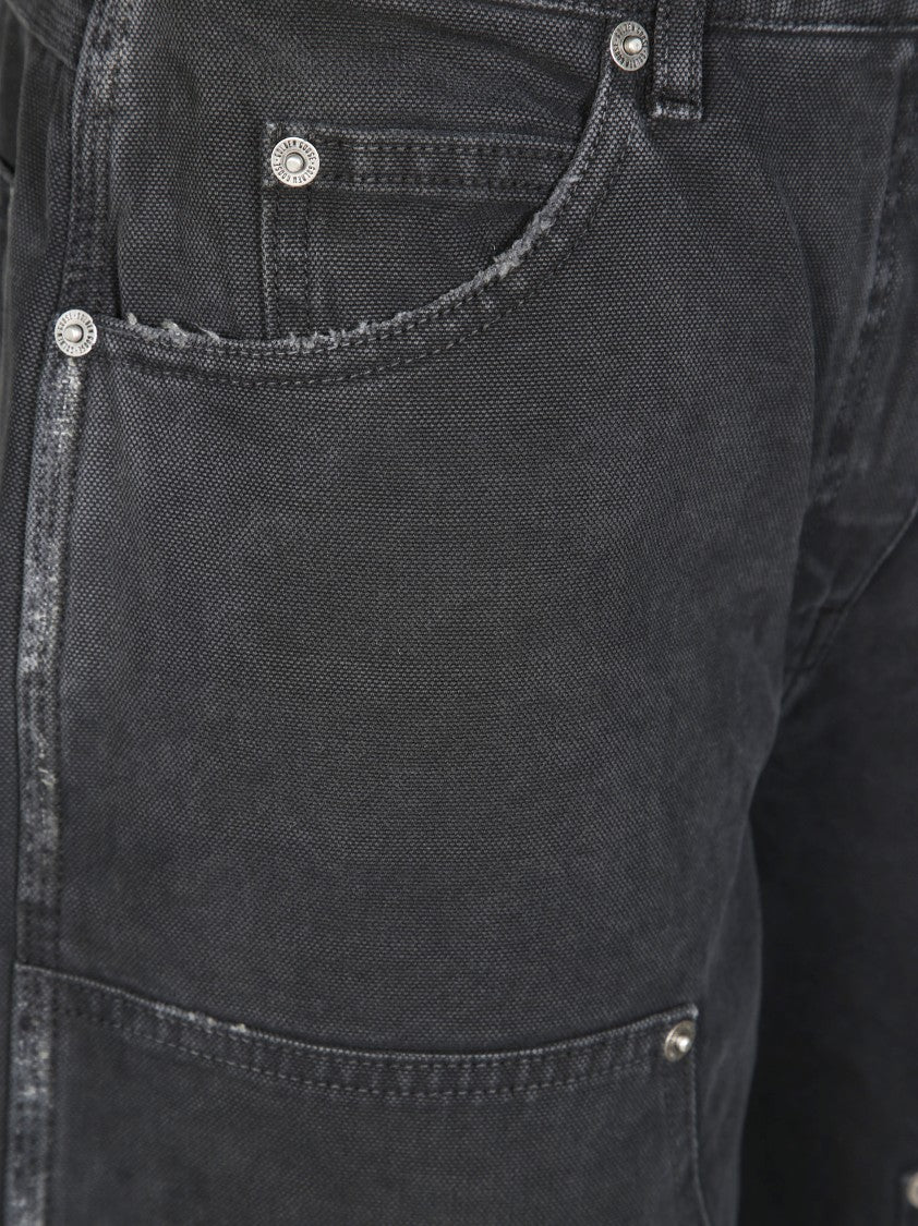 Golden Goose Marley Work Pant Cotton Destryed Garemnt