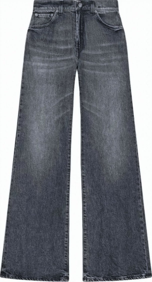 Dondup Straight-Cut Classic Jeans With Timeless Five-Pocket Design