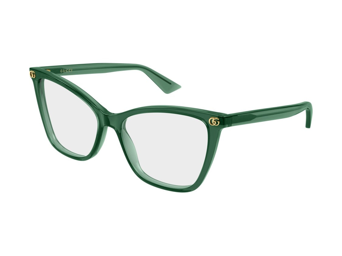 Gucci Gold Gg1817o Oversized Square Acetate Eyeglasses