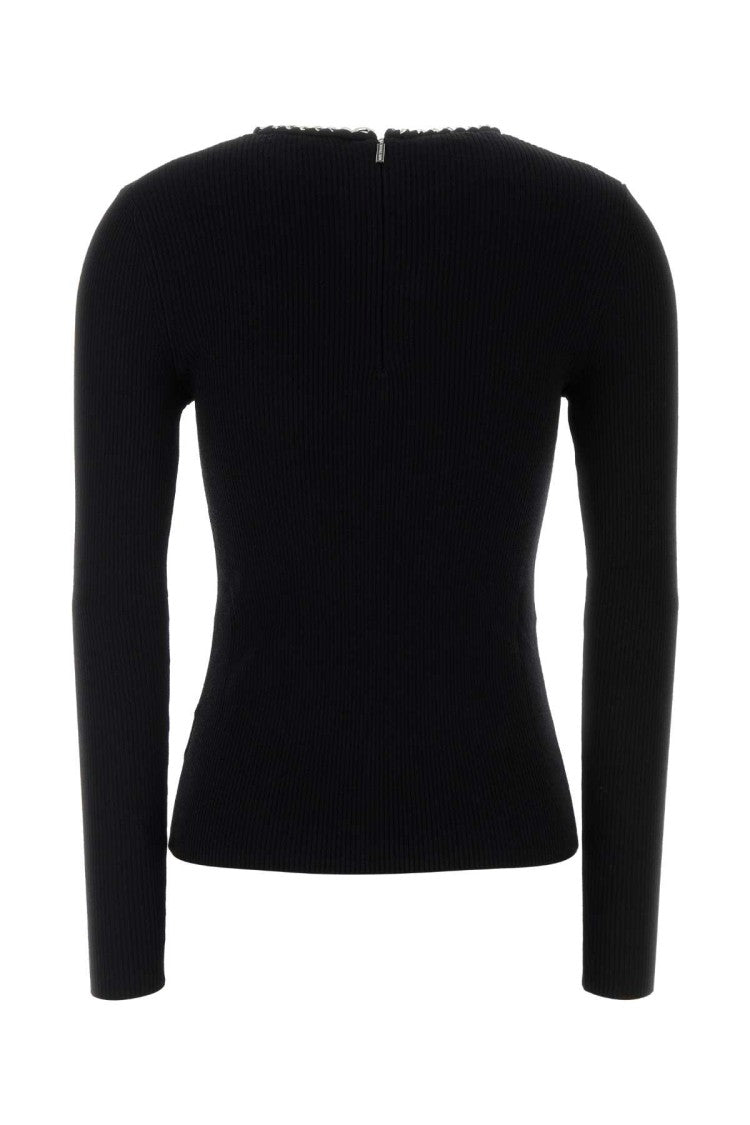 Michael Michael Kors Black Viscose Blend T-Shirt