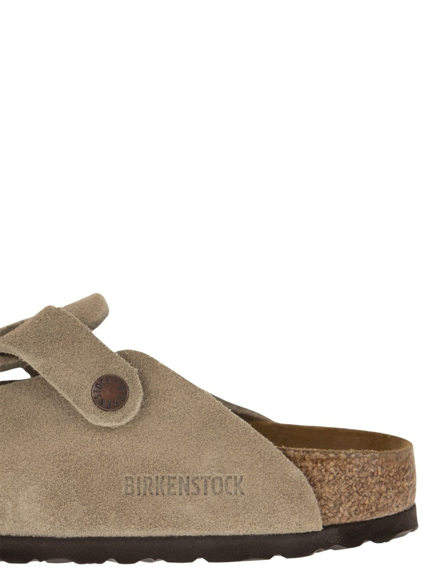 Birkenstock Boston - Suede Sabot