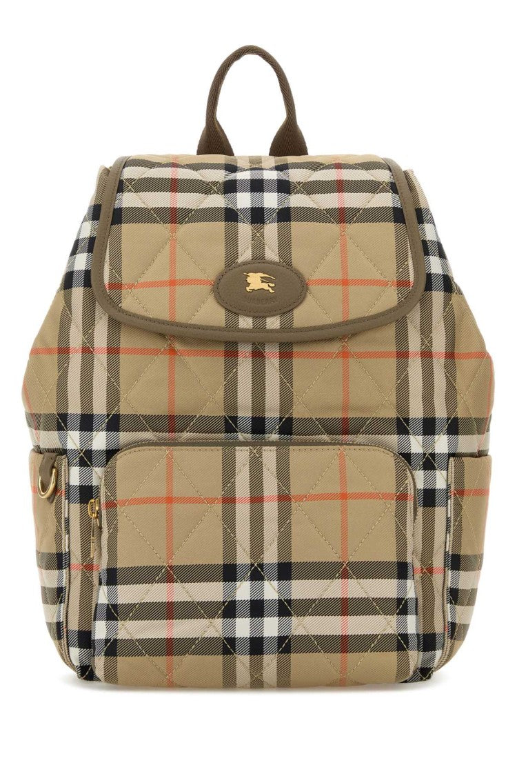 Burberry Embroidered Canvas Backpack