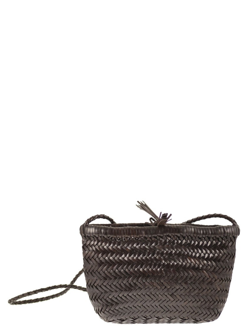Dragon Minsu - Mini Woven Leather Bag