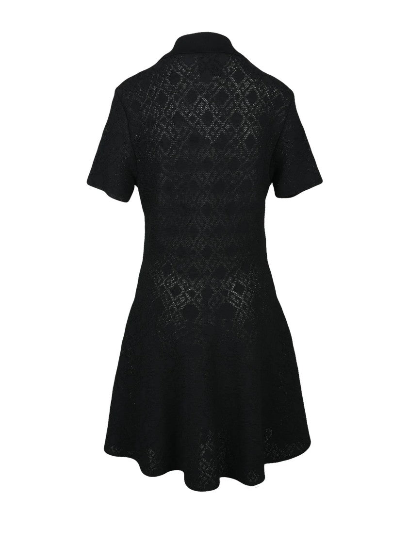 Givenchy Tricot Dress Viscose Black