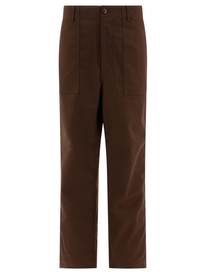 South2 West8 Brown Fatigue Trousers