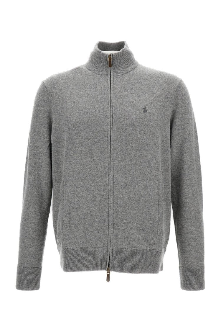 Polo Ralph Lauren Classic Zip-Up Pullover With Embroidered Logo