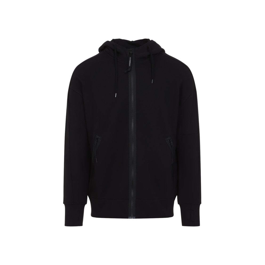 C.P. Company Hooded Jacketzip And Adjustable Drawstrings