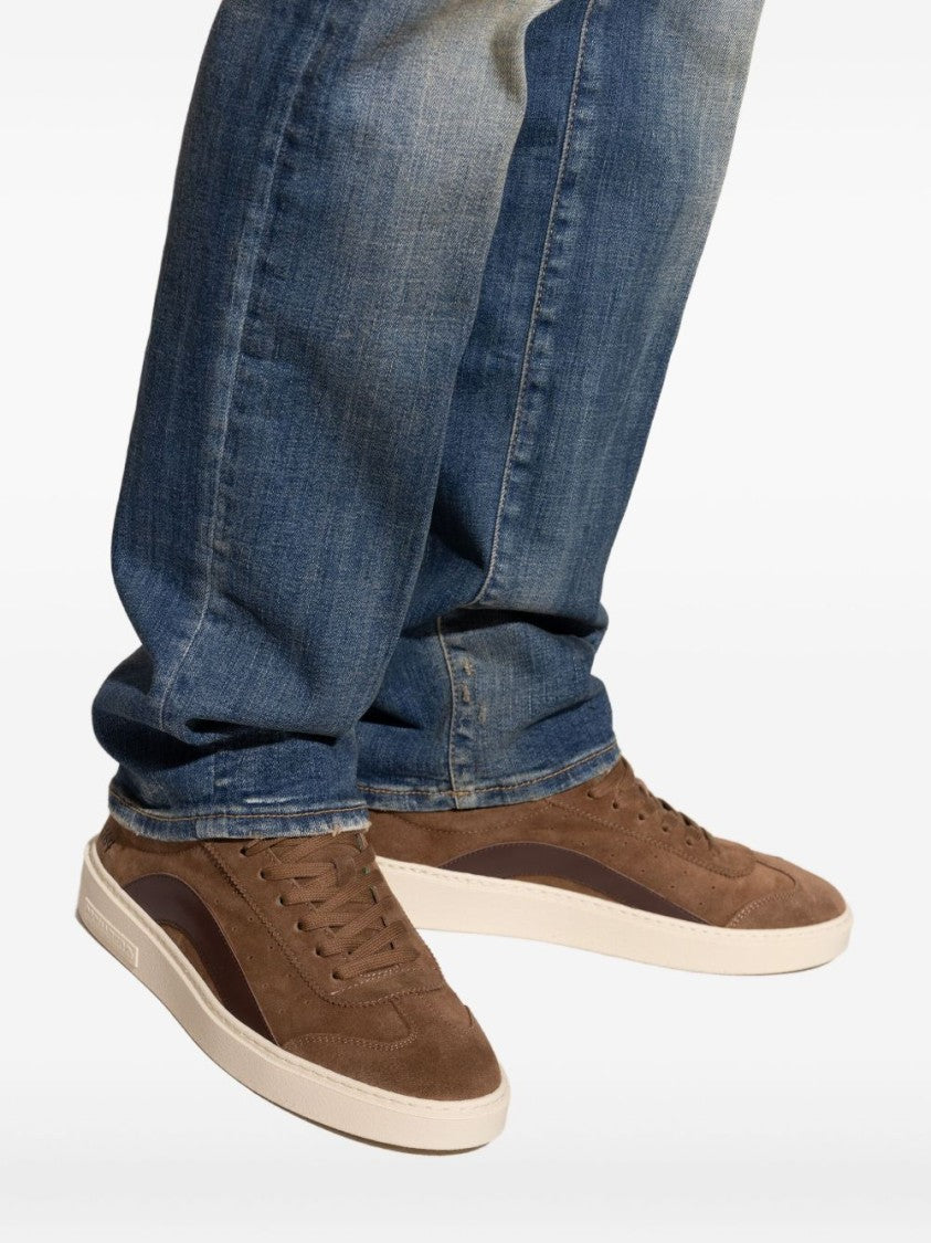 Dsquared2 Laced Sneaker With Patch With Logo