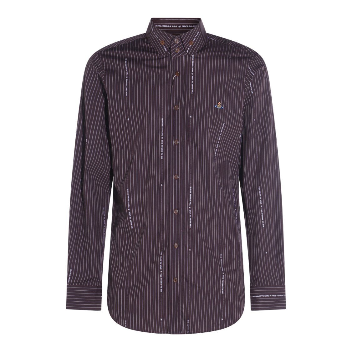 Vivienne Westwood Brown Cotton Shirt