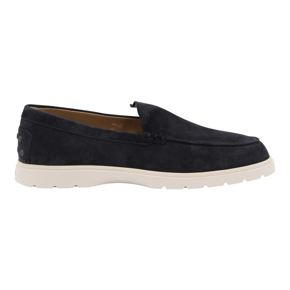 Tod's Suede Slip-On Loafers With Textured Sole