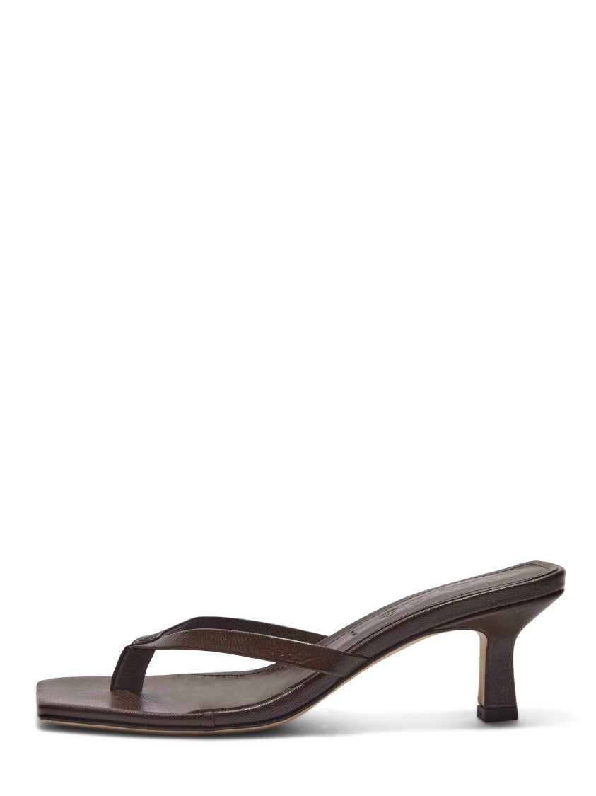 Aeydē Brown Wilm Nappa Leather Sandals