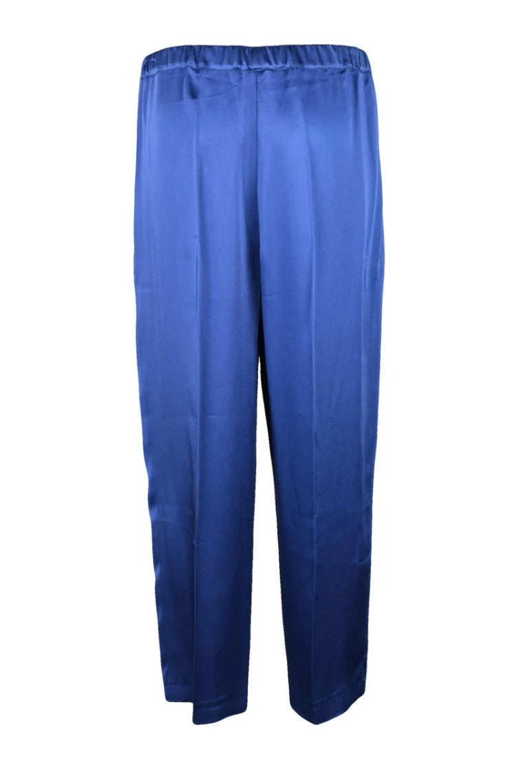 Liviana Conti Fluid Drape Trousers With Minimalist Design