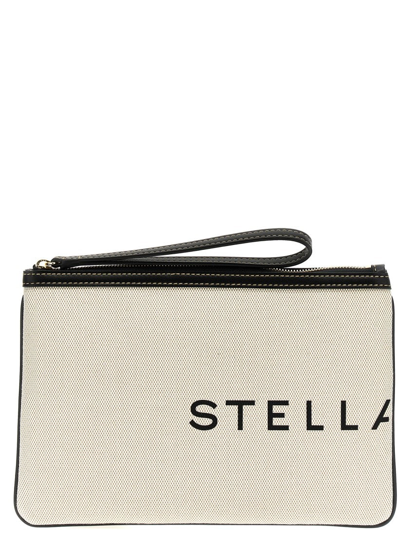 Stella Mccartney Logo Clutch Bag