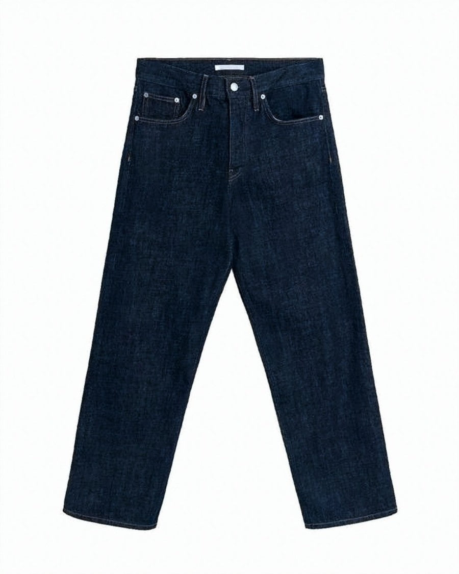 Sunflower Indigo Organic Cotton Straight-Leg Pants
