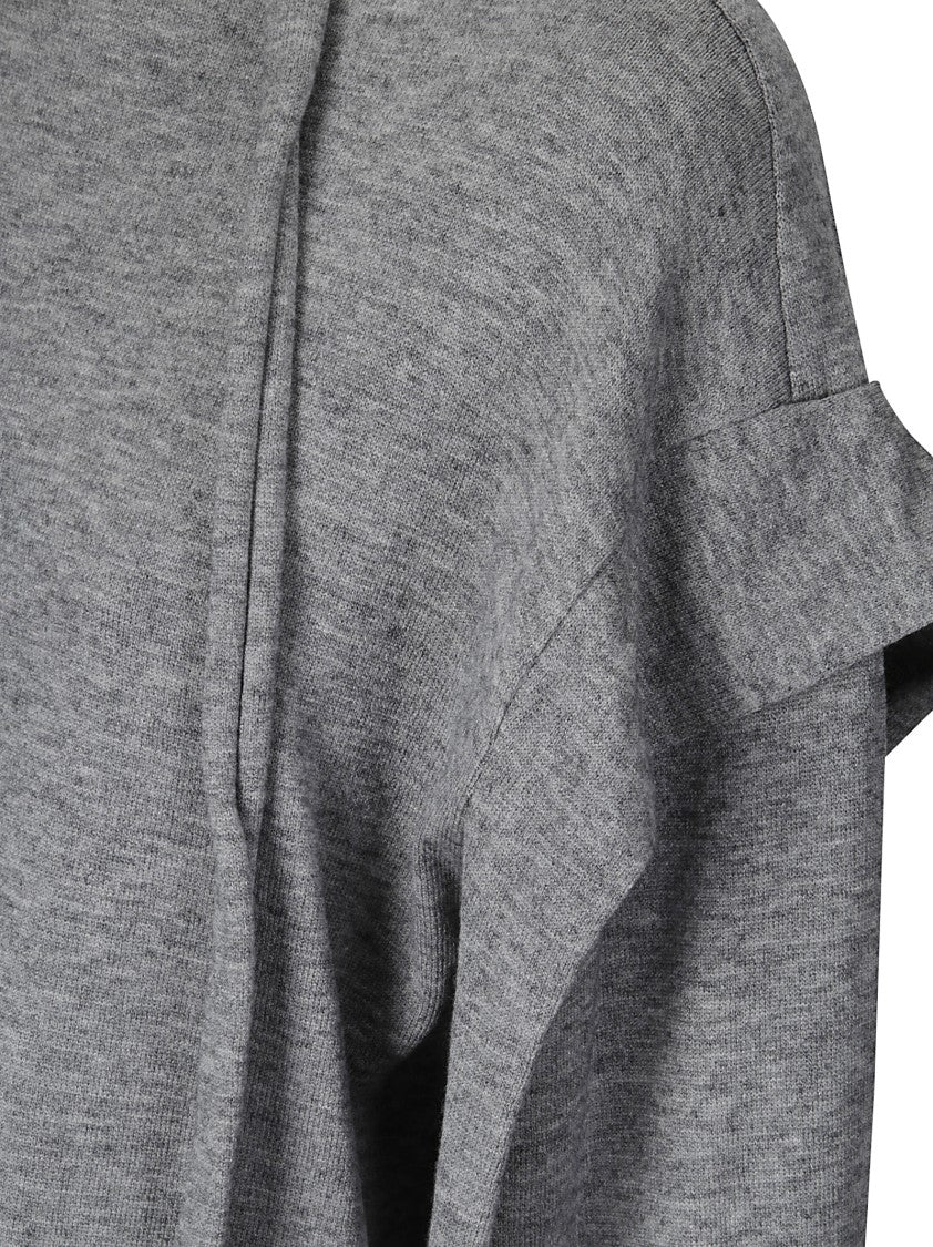 Ottolinger Sweater With Collar And Lace