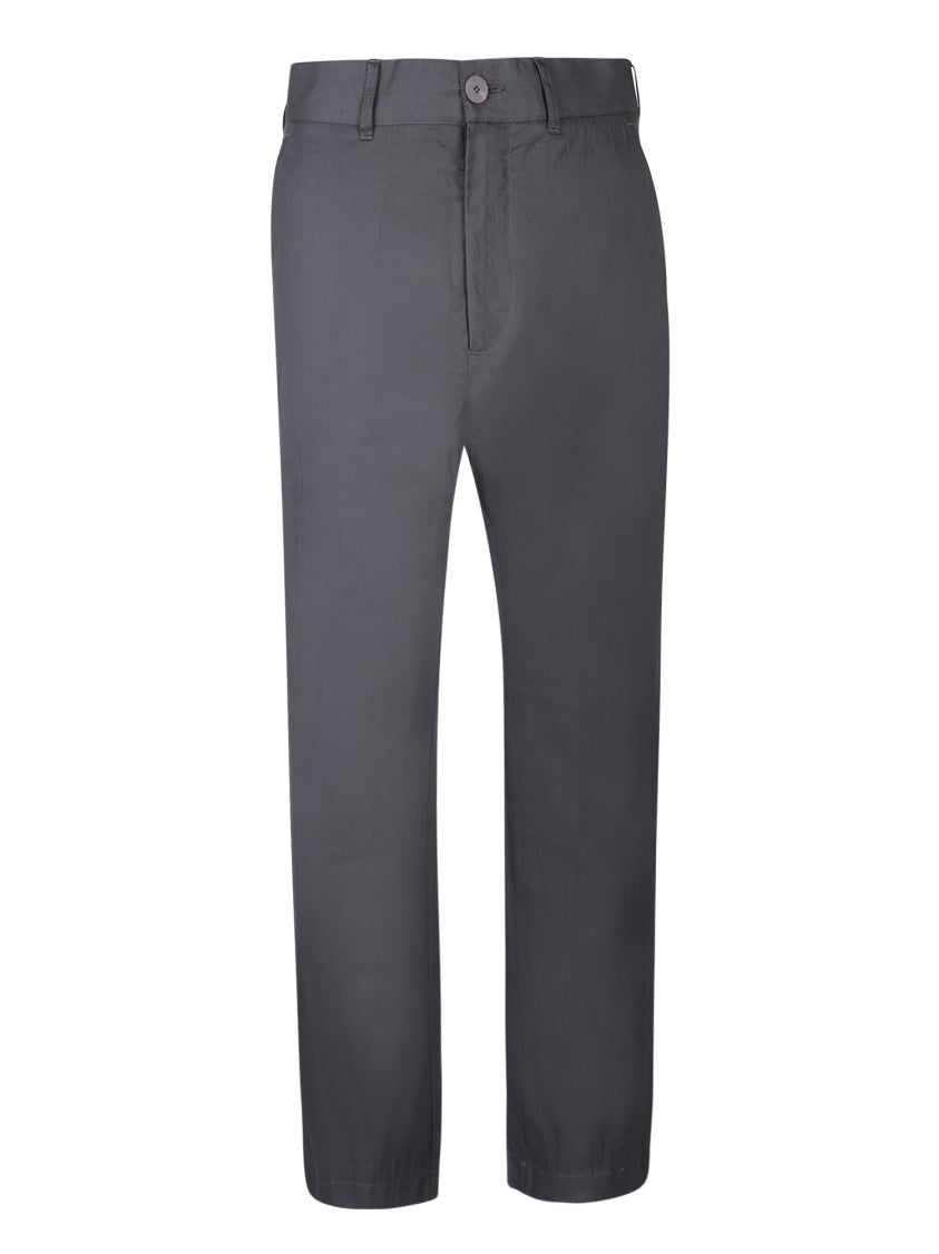 Studio Nicholson Cotton-Blend Black Trousers